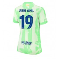 Camiseta Barcelona Lamine Yamal #19 Tercera Equipación para mujer 2024-25 manga corta